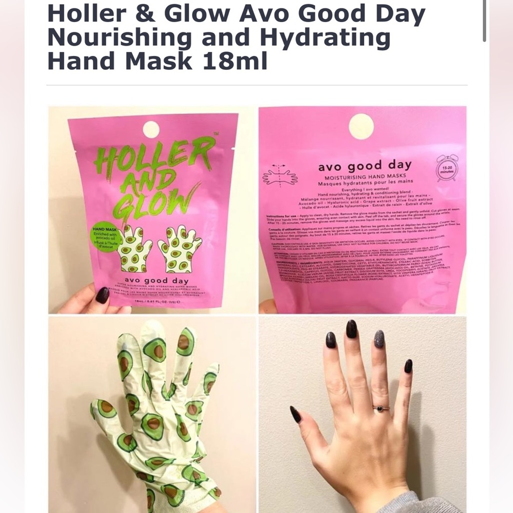 Nourishing and Hydrating Hand Mask